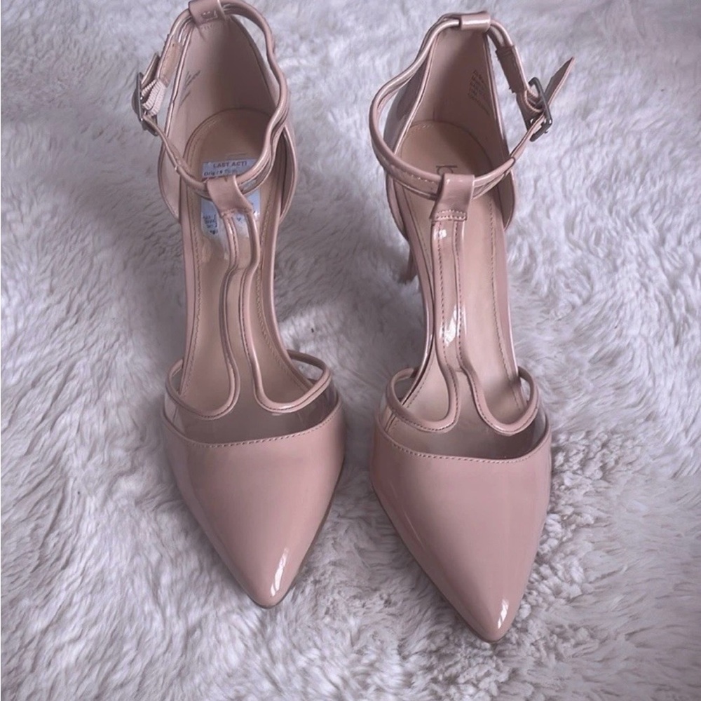 Bar III Blush Patent Leather Heels